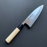Deba knife, Shirogami 3, polished finish - Sakai Takayuki