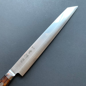 Kiritsuke Yanagiba knife, SP type 1 Swedish stainless steel, polished finish - Sakai Takayuki