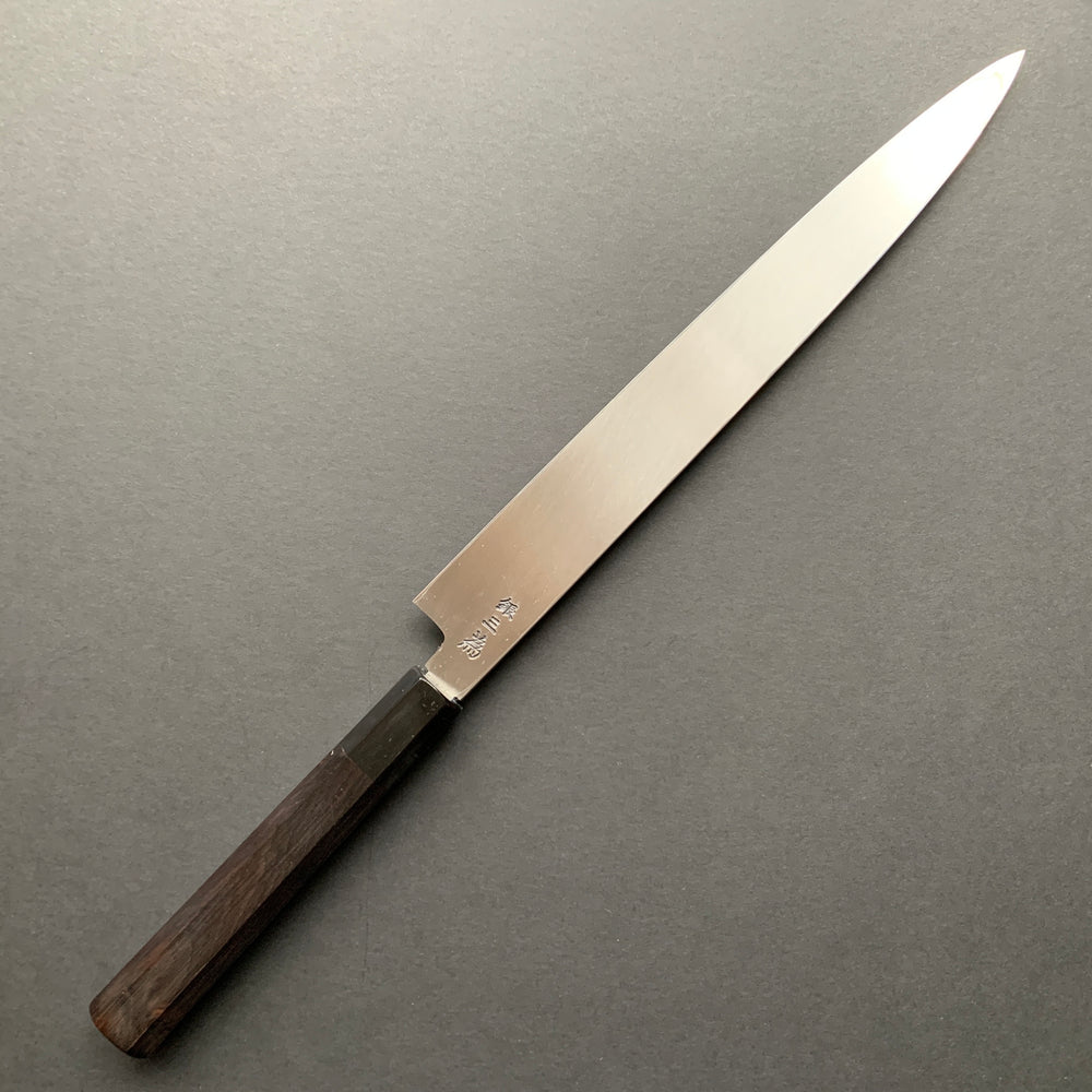 Yanagiba knife, Ginsan stainless steel, Migaki finish - Sakai Takayuki