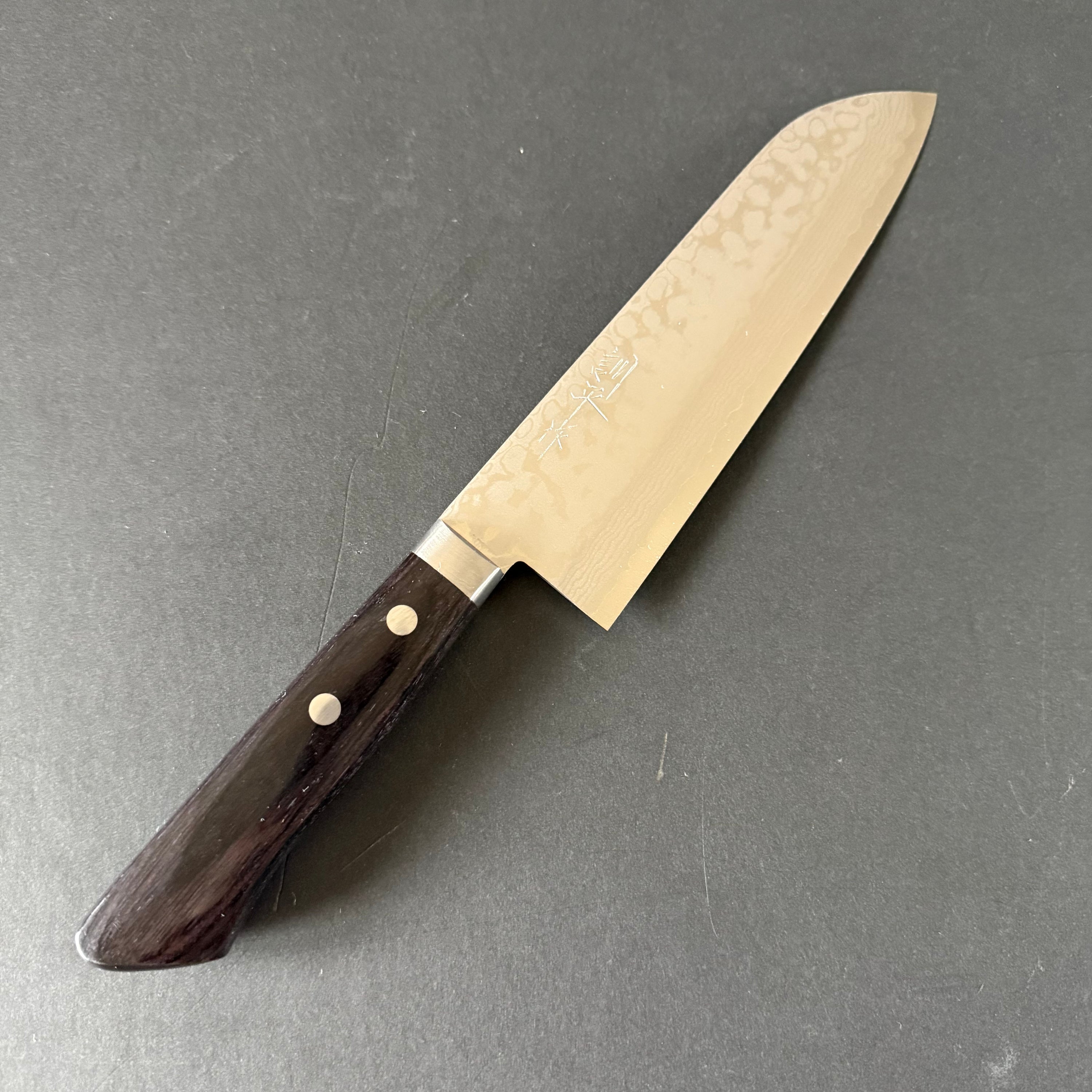Santoku knife, VG10, Sairyu Damascus finish - Masutani