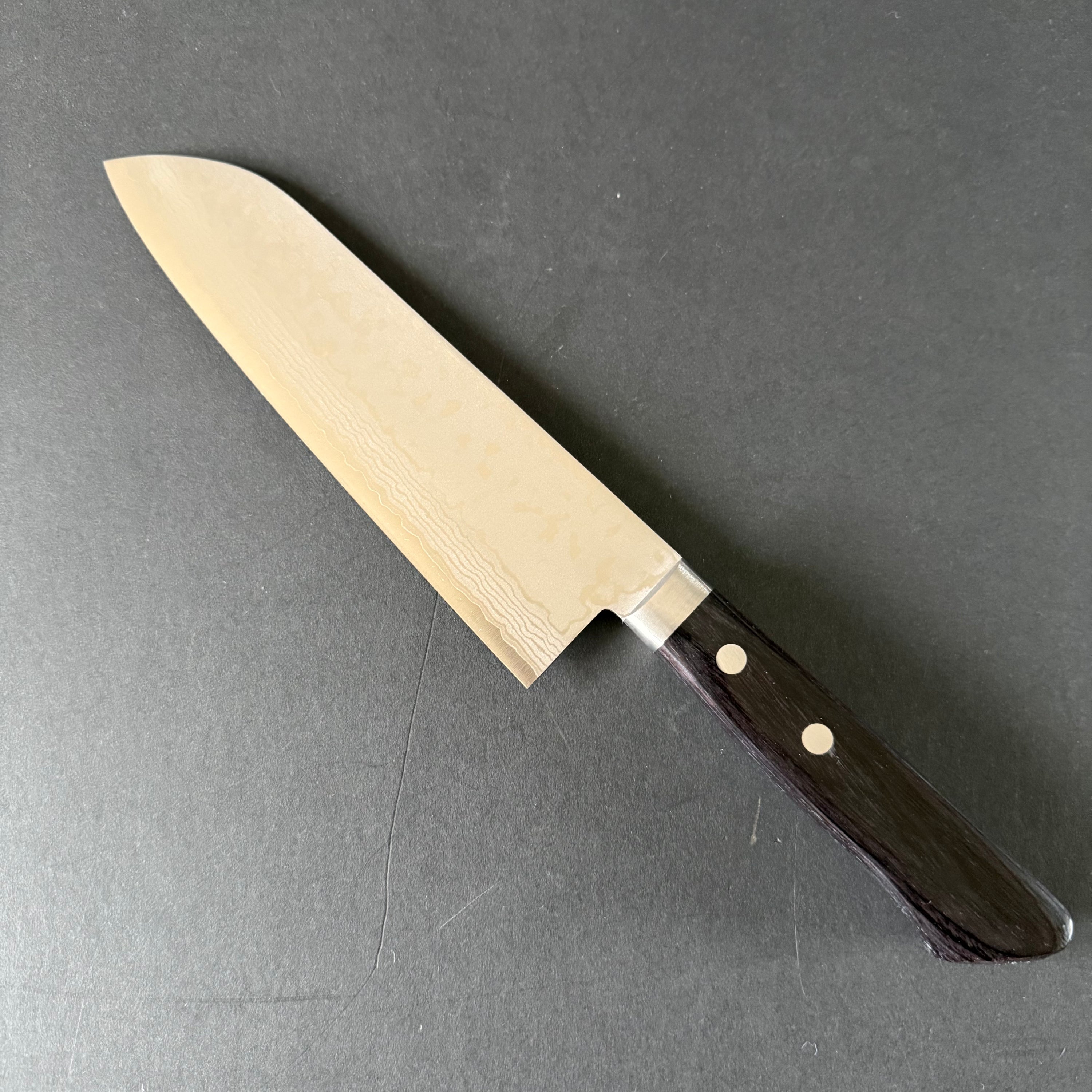Santoku knife, VG10, Sairyu Damascus finish - Masutani