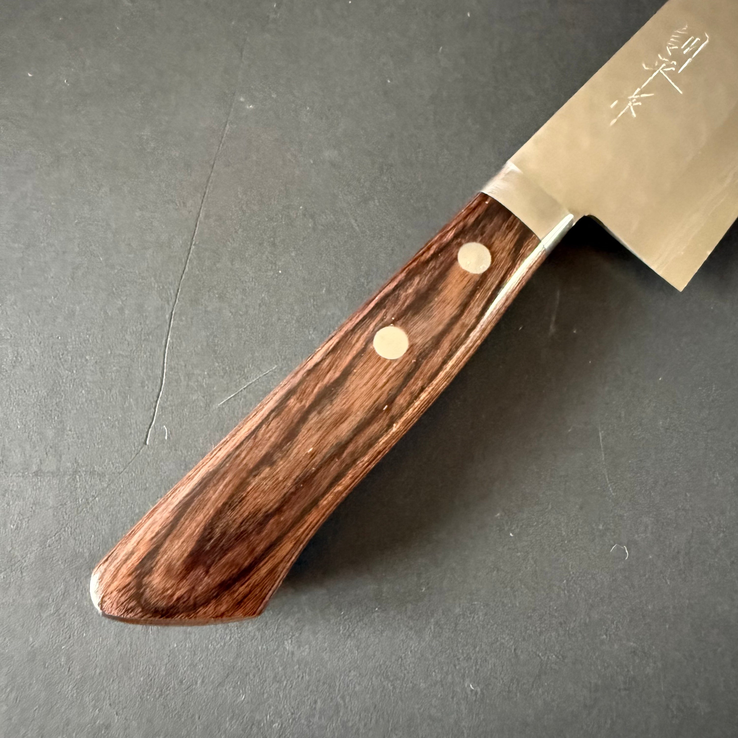Santoku knife, VG10, Kokuryu Damascus Tsuchime finish - Masutani