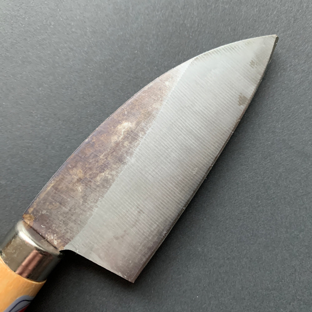 Eel knife, K5 carbon steel, kurouchi finish - Chopper King
