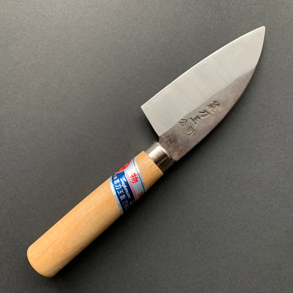 Eel knife, K5 carbon steel, kurouchi finish - Chopper King
