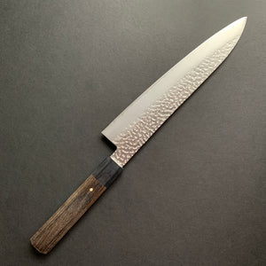 Gyuto knife, VG10 Stainless Steel, Damascus and Tsuchime finish - Ittetsu