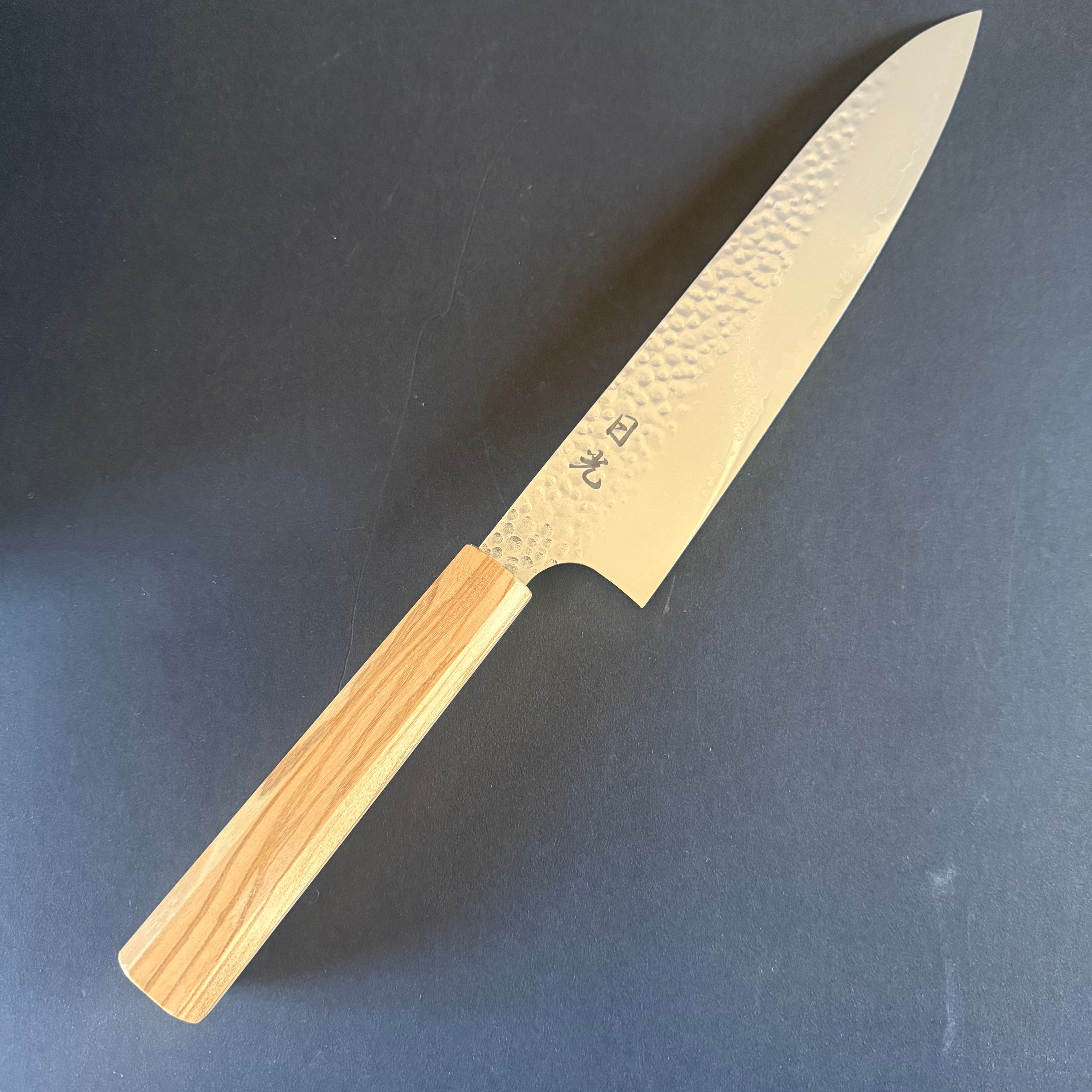 Gyuto knife, VG10, Tsuchime Damascus finish - Taka