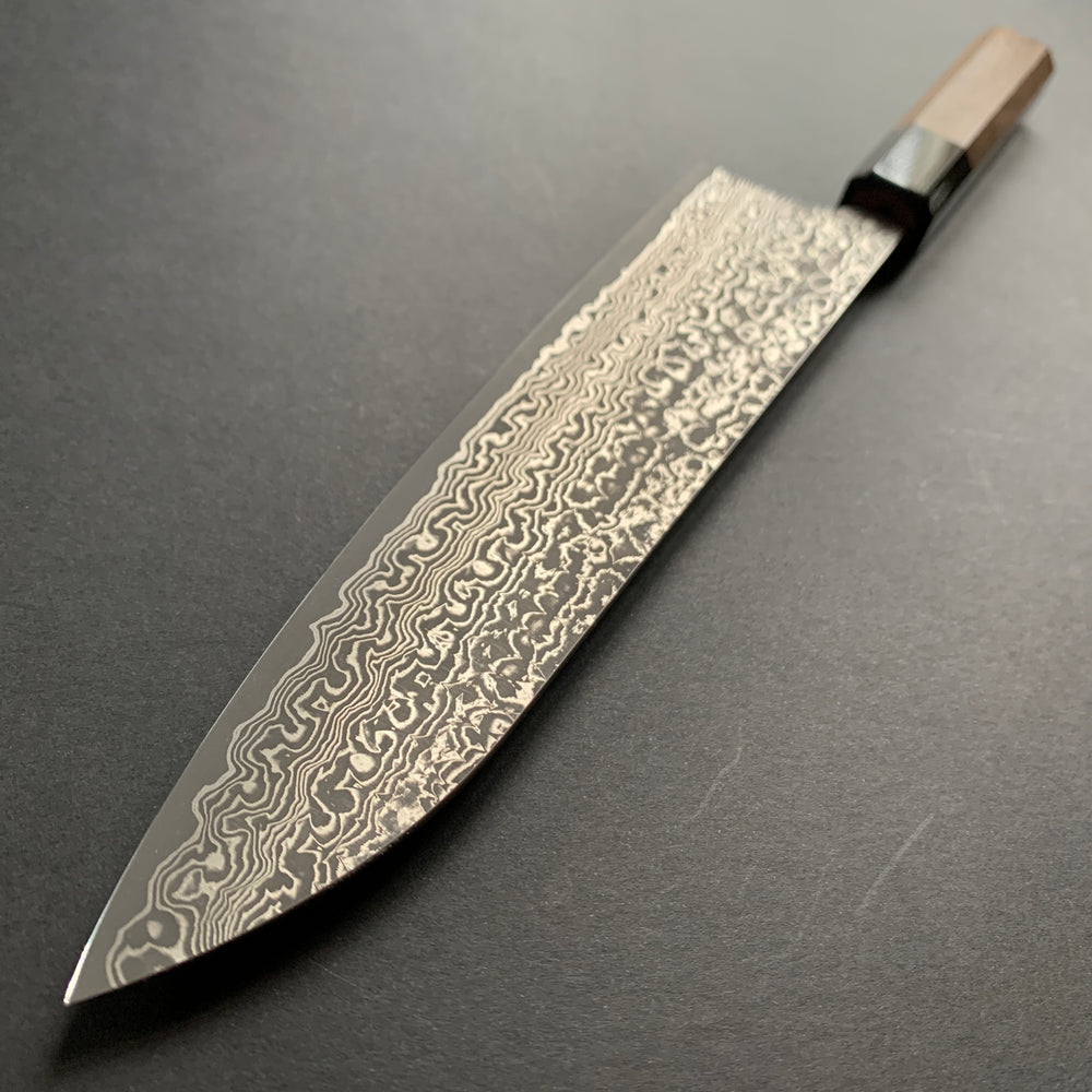 Gyuto knife, VG10 stainless steel, damascus finish - Kato