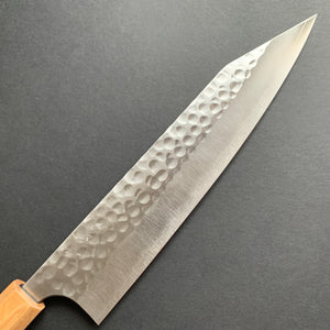 Kiritsuke Gyuto Knife, Ginsan Stainless Steel, Tsuchime finish - Kato