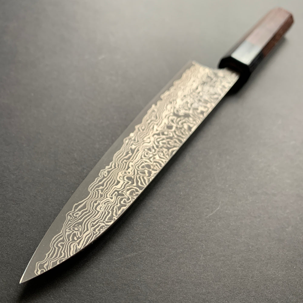 Petty knife, VG10 stainless steel, damascus finish - Kato