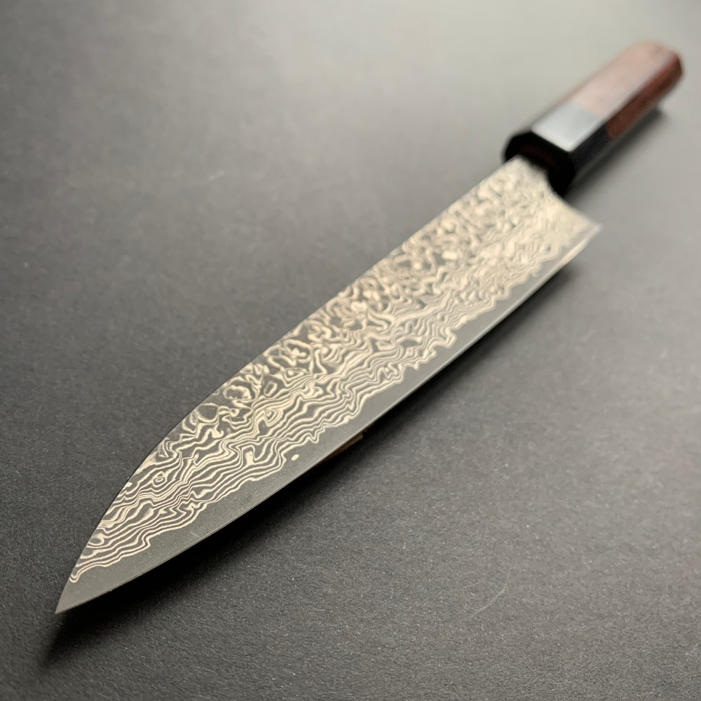 Petty knife, VG10 stainless steel, damascus finish - Kato