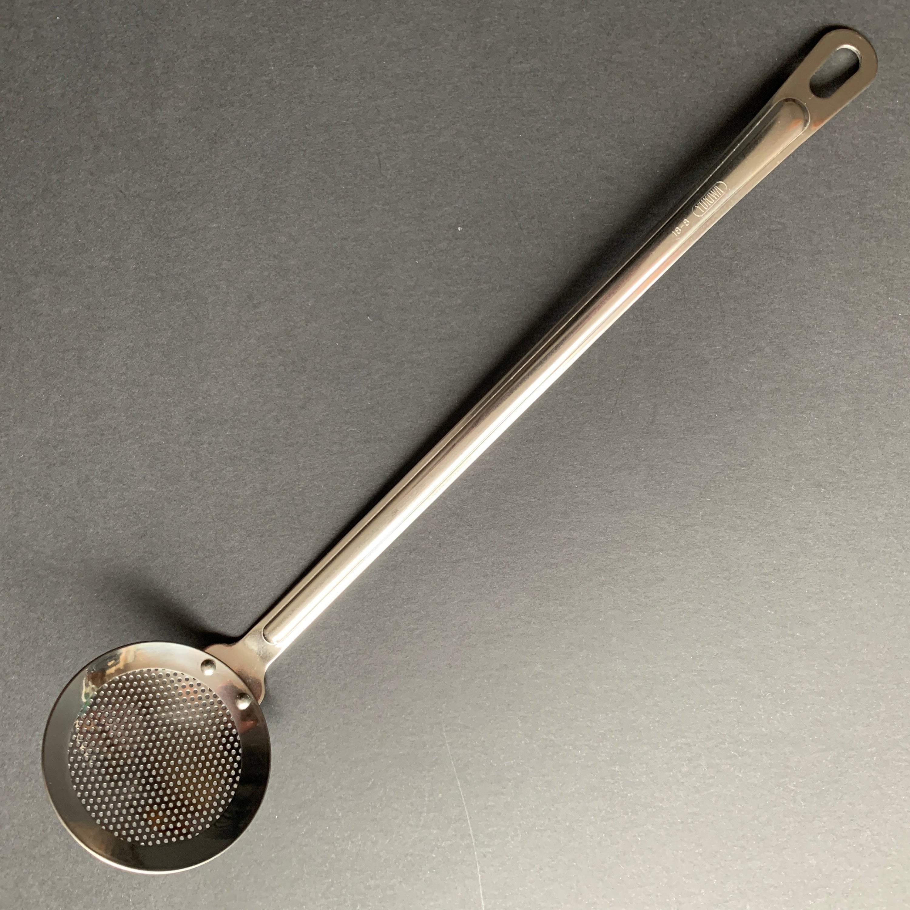 Skimmer small stainless steel