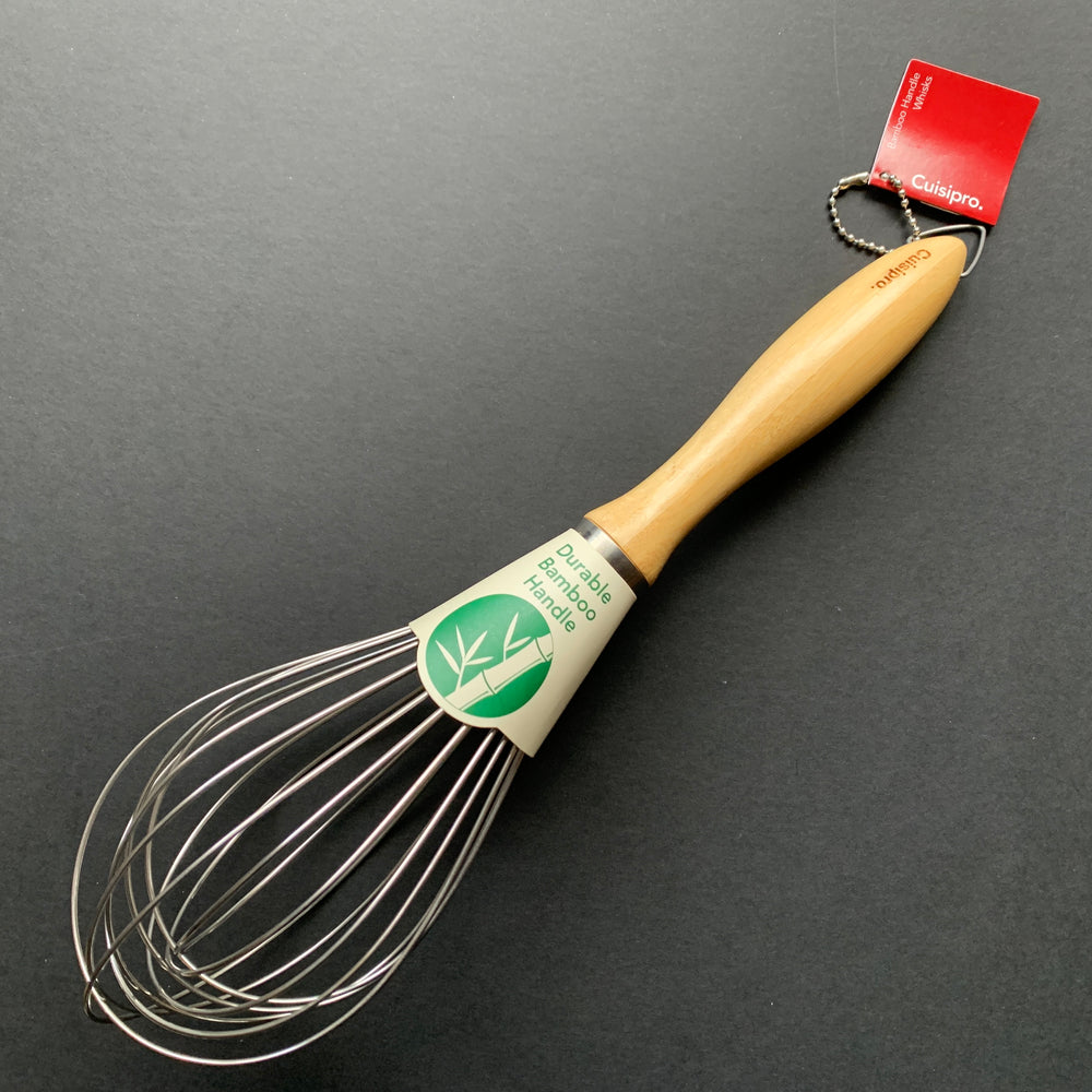 Whisk with a bamboo handle