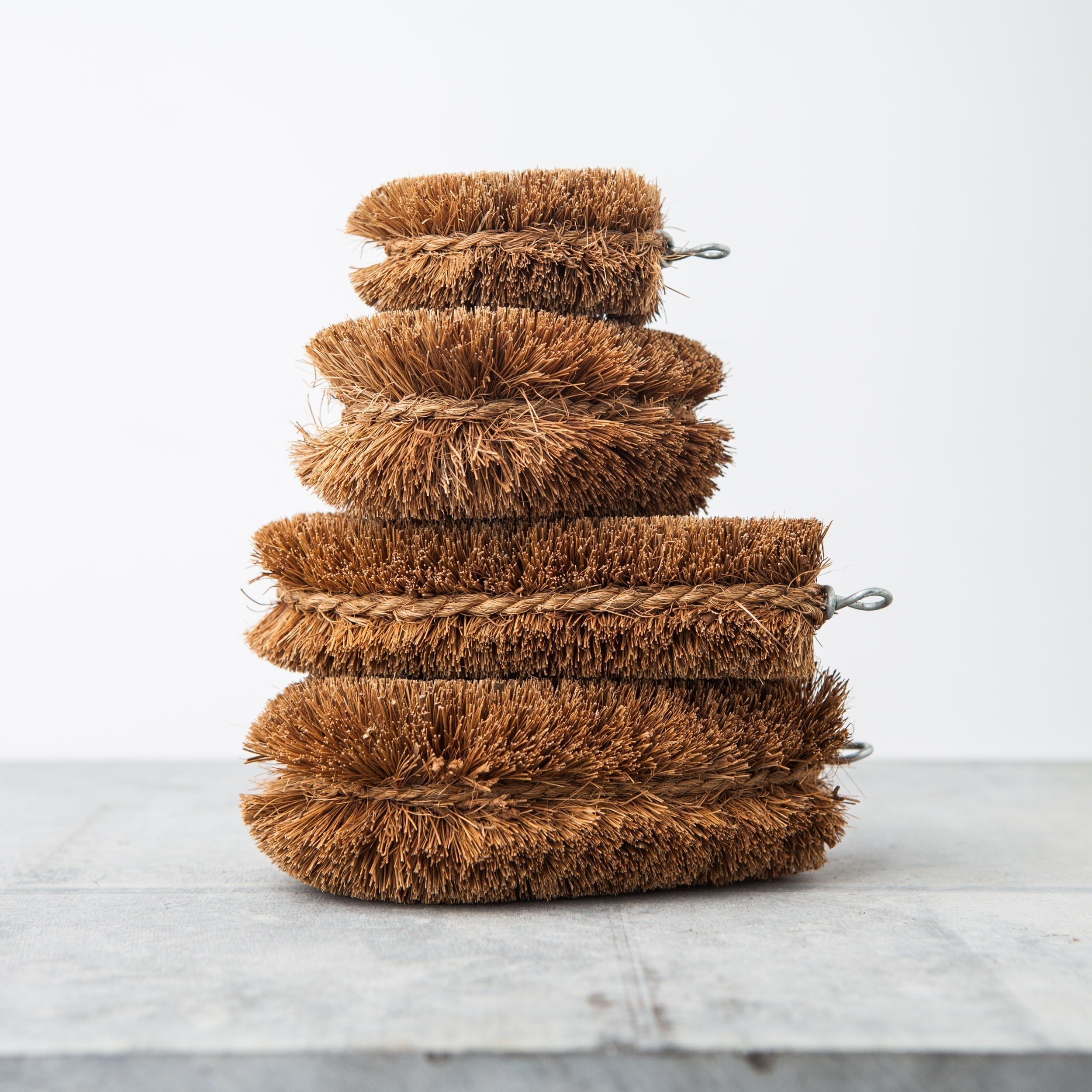 Tawashi vegetable brush - large size - by Lucky Hedgehog