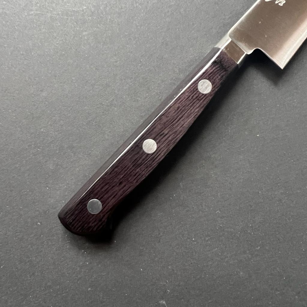Petty knife, VG5 stainless steel, migaki finish - Ohishi - Kitchen Provisions