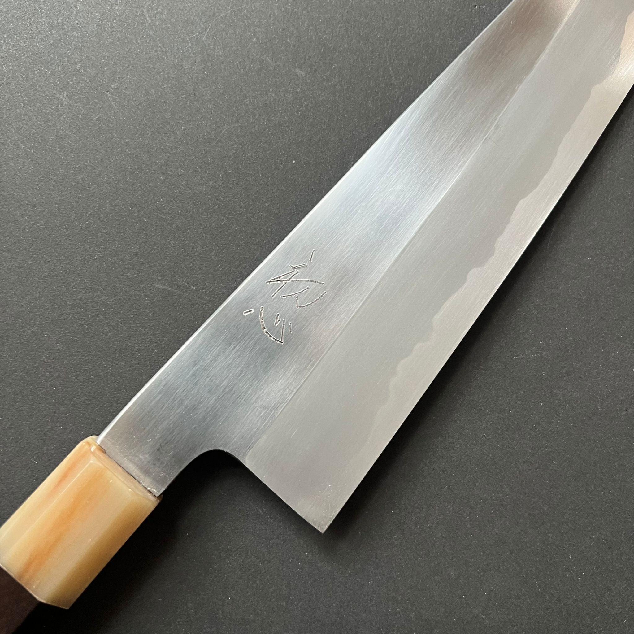 Gyuto knife, Aogami 2 with iron cladding, Kasumi finish, Komorebi range - Hatsukokoro - Kitchen Provisions