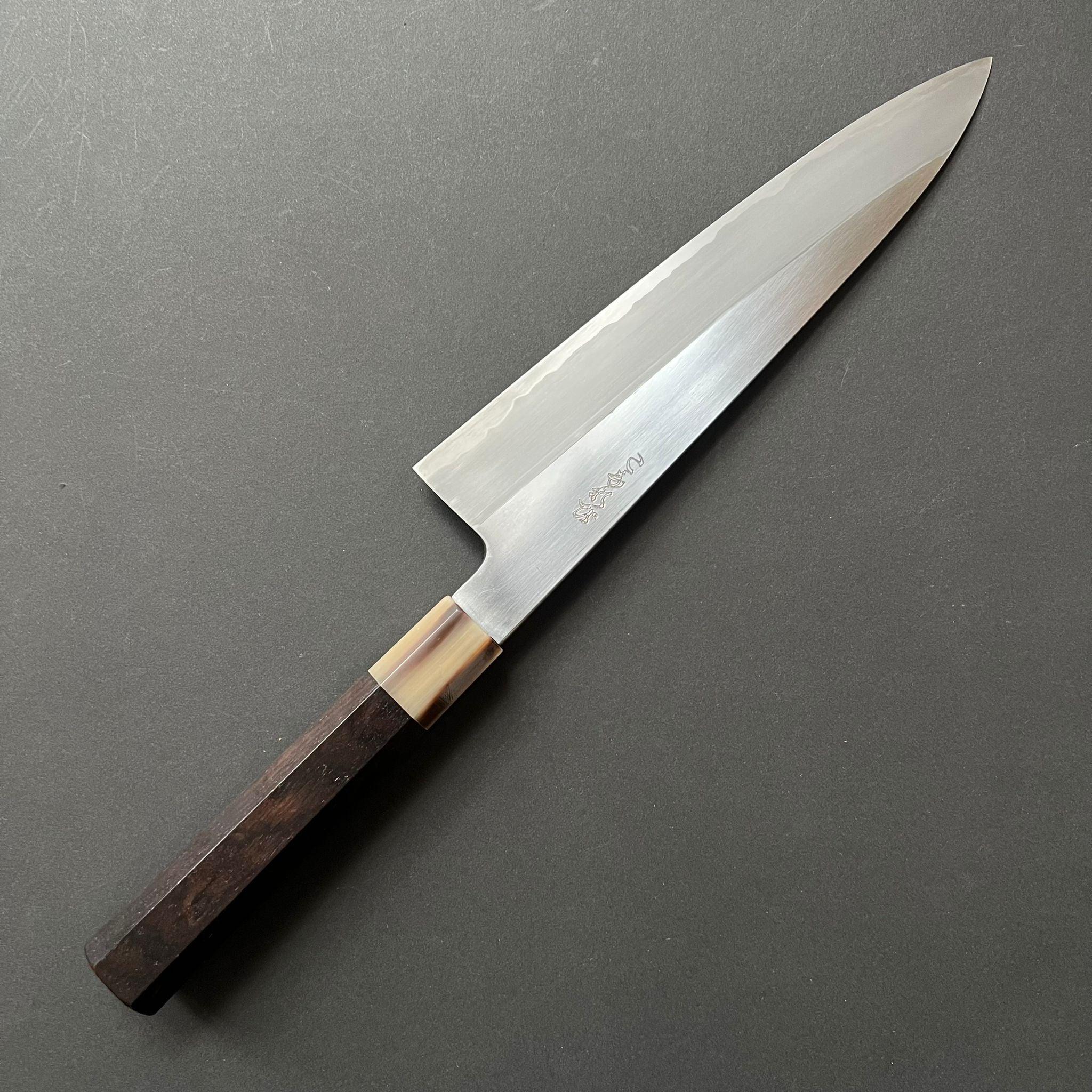 Gyuto knife, Aogami 2 with iron cladding, Kasumi finish, Komorebi range - Hatsukokoro - Kitchen Provisions