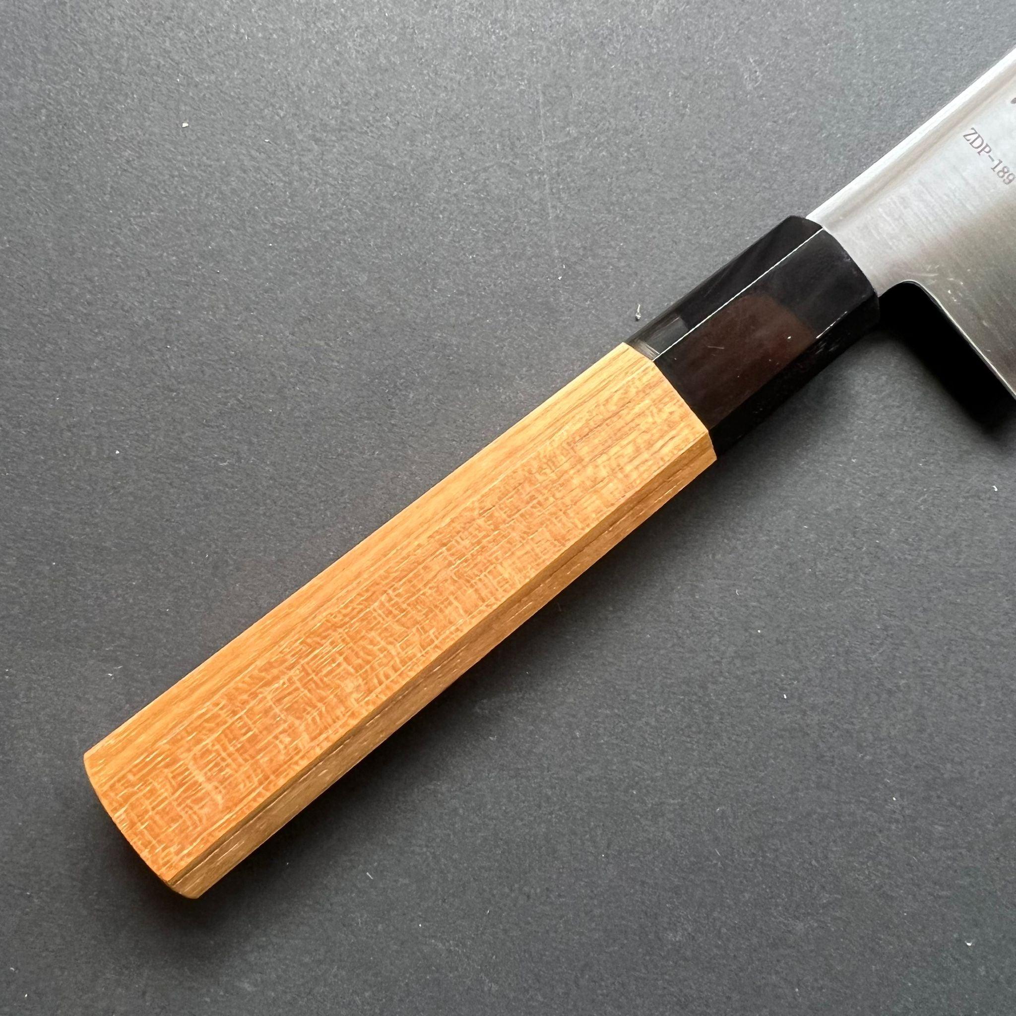 Gyuto knife, ZDP189 powder steel with stainless steel cladding, Polished finish, Hayabusa range - Hatsukokoro - Kitchen Provisions