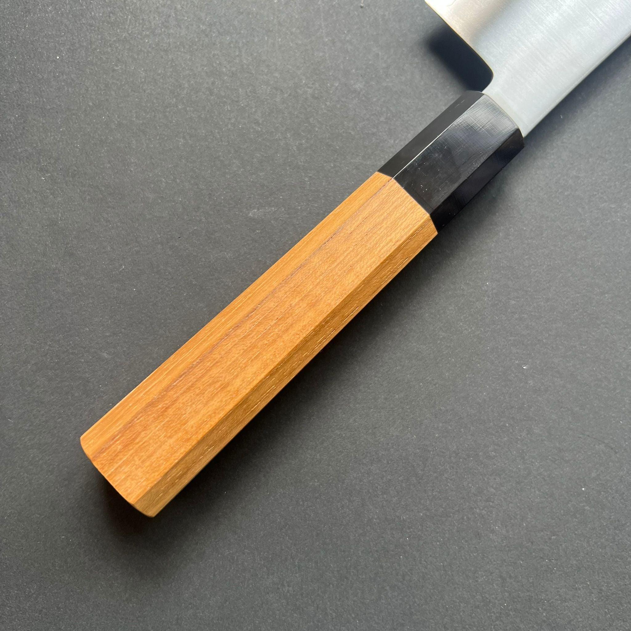 Gyuto knife, ZDP189 powder steel with stainless steel cladding, Polished finish, Hayabusa range - Hatsukokoro - Kitchen Provisions