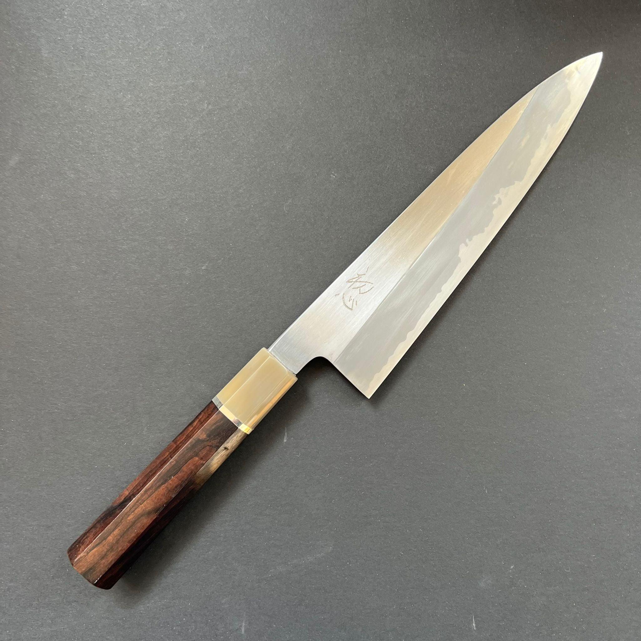 Gyuto knife, Aogami 2 with iron cladding, Kasumi finish, Komorebi range - Hatsukokoro - Kitchen Provisions