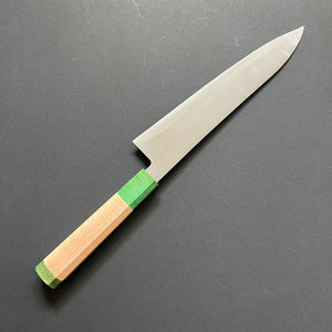 Gyuto knife, Ginsan stainless steel, Polished finish, Hayabusa range - Hatsukokoro