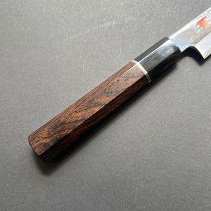Petty knife, Shirogami 3 Honyaki, Polished finish - Nakagawa Hamono