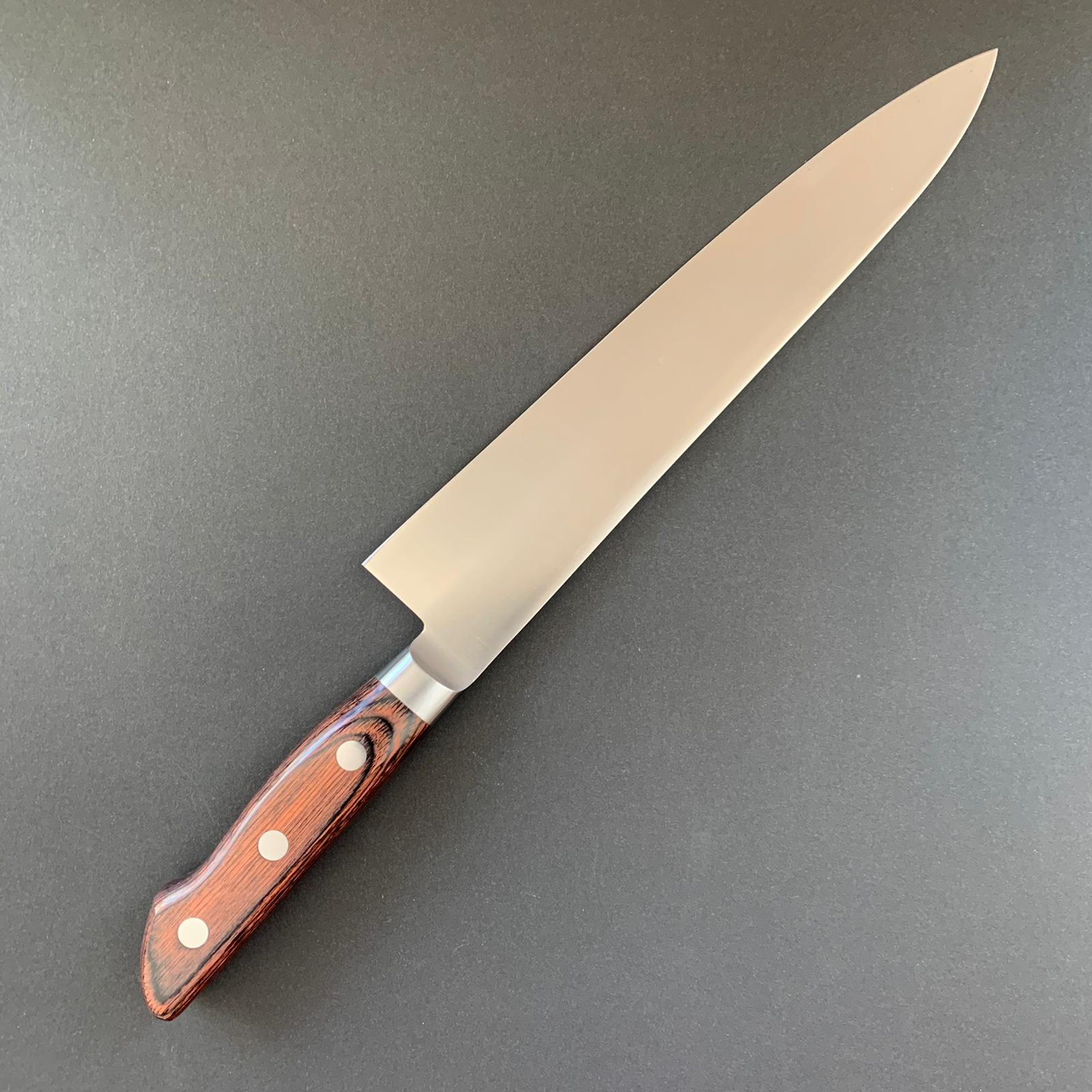 Gyuto knife, Mono Aogami 2, polished finish - Sakai Takayuki