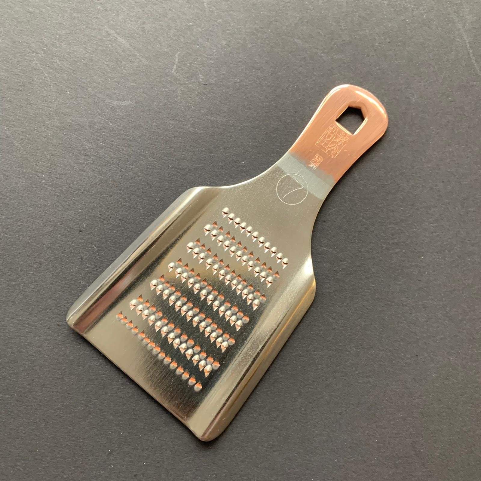 Handmade oroshigane metal grater - copper, Shinzo-do - Kitchen Provisions