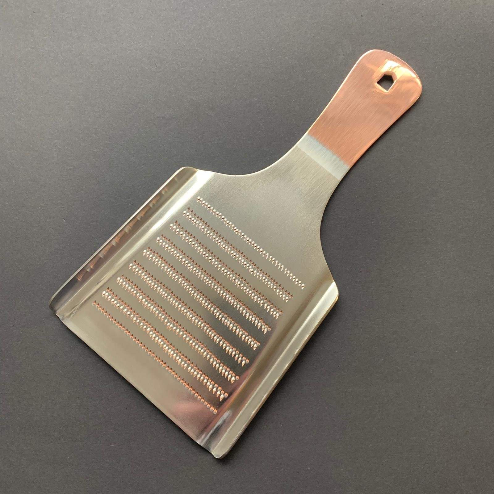 Handmade oroshigane metal grater - copper, Shinzo-do - Kitchen Provisions