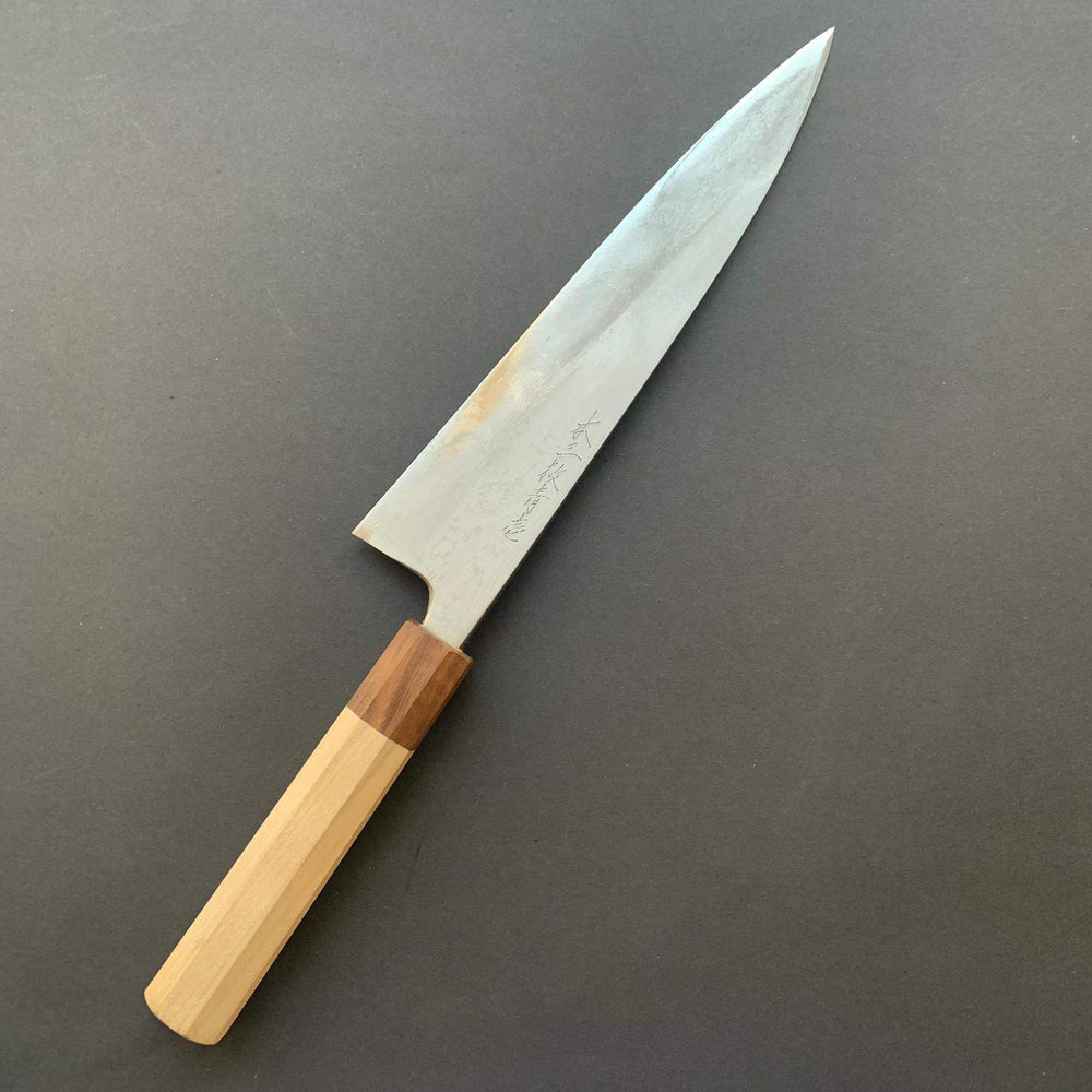 Gyuto knife, Aogami 1, forge welded damascus series - Naoki Mazaki - Kitchen Provisions