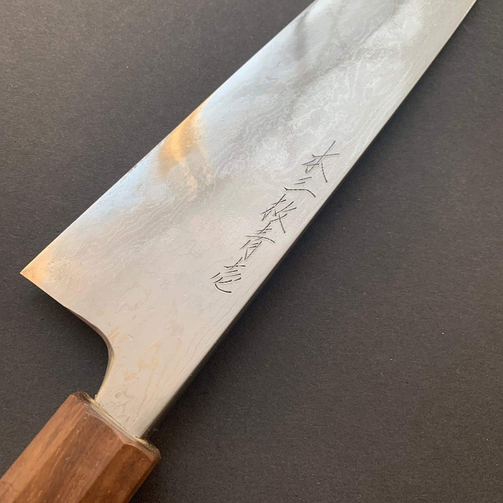 Gyuto knife, Aogami 1, forge welded damascus series - Naoki Mazaki - Kitchen Provisions