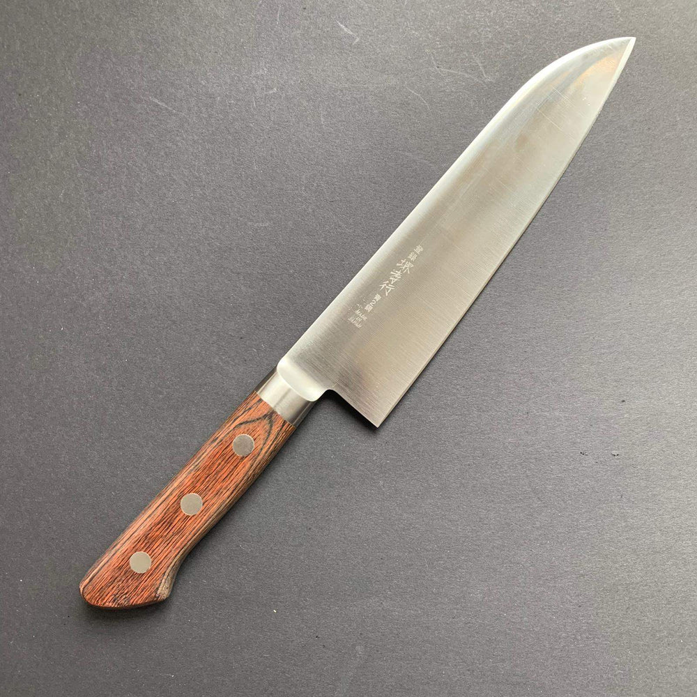 Santoku knife, Mono Aogami 2, polished finish - Sakai Takayuki - Kitchen Provisions