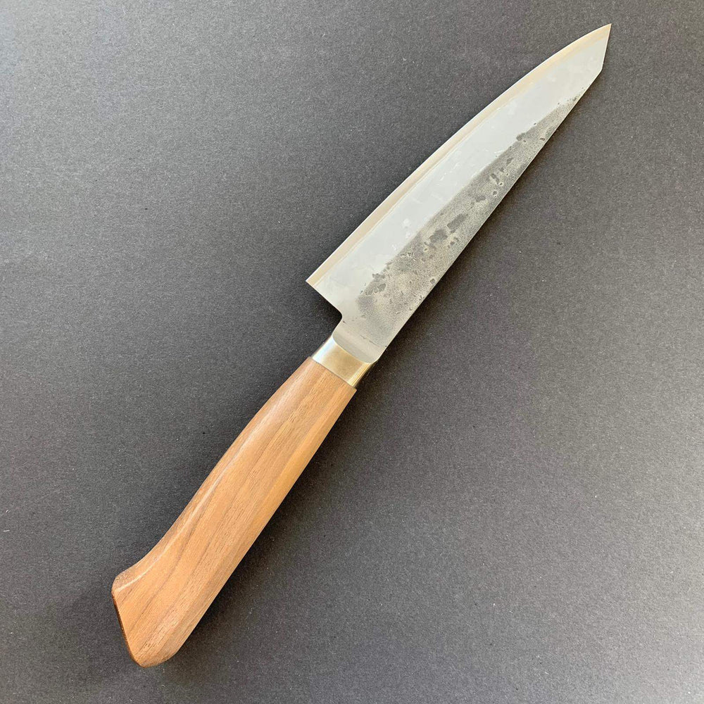
            
                Load image into Gallery viewer, Honesuki knife, Aogami 2 core with stainless steel cladding, nashiji finish - Tadafusa - Kitchen Provisions
            
        