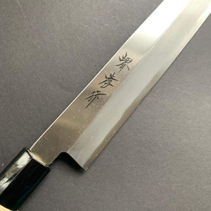 Yanagiba knife, Shirogami 3, polished finish - Sakai Takayuki - Kitchen Provisions