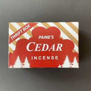 Paine's incense thrift box - Kitchen Provisions