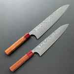 Gyuto knife, SG2 powder steel, damascus finish - Kato - Kitchen Provisions