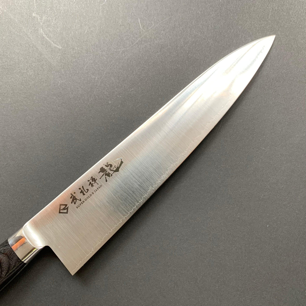 Gyuto knife, SG2 powder steel, migaki finish - Ryusen - Kitchen Provisions