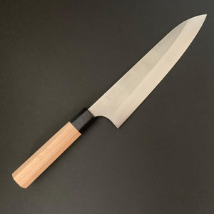 Gyuto knife, Ginsan stainless steel, nashiji finish - Kanehiro - Kitchen Provisions