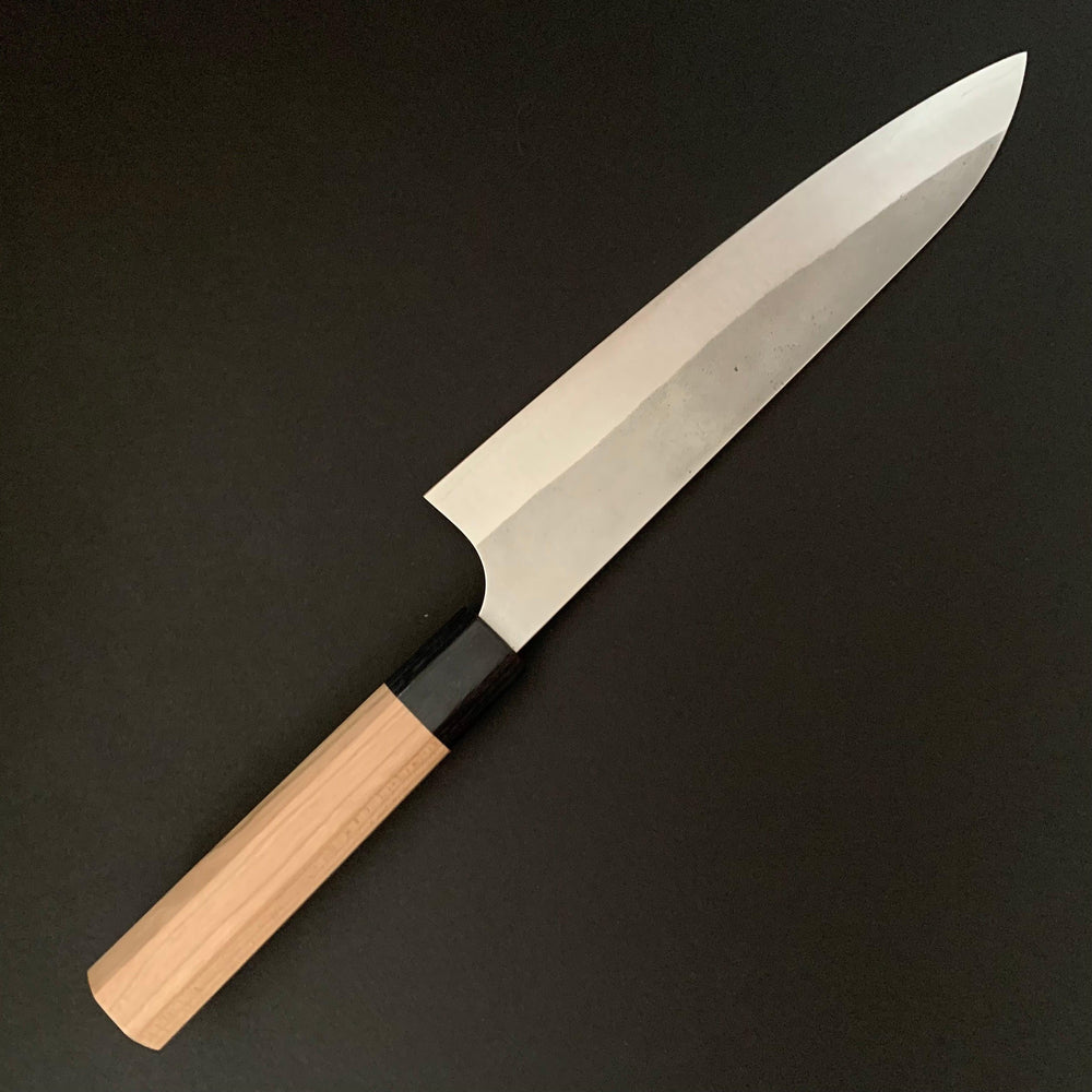 Gyuto knife, Ginsan stainless steel, nashiji finish - Kanehiro - Kitchen Provisions