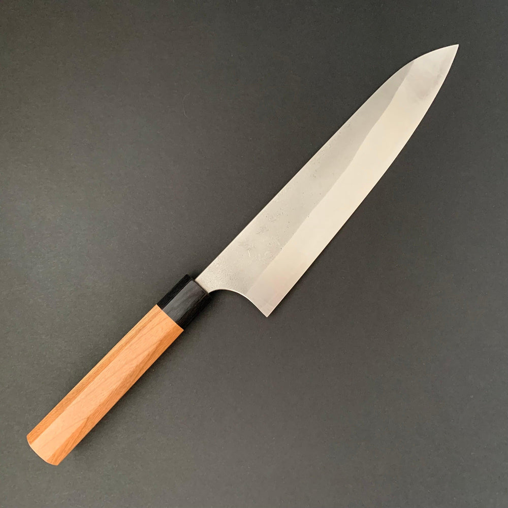 Gyuto knife, Ginsan stainless steel, nashiji finish - Kanehiro - Kitchen Provisions