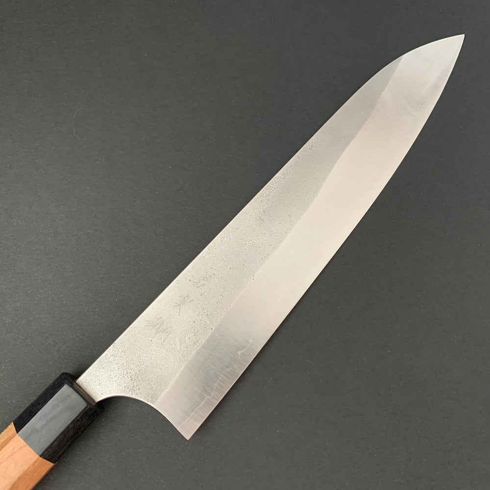 Gyuto knife, Ginsan stainless steel, nashiji finish - Kanehiro - Kitchen Provisions