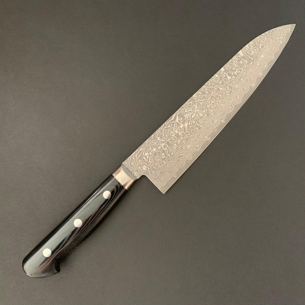 Gyuto knife, VG10 stainless steel, western handle, damascus finish - Kato - Kitchen Provisions