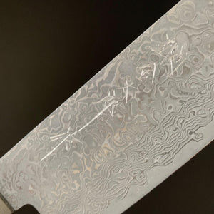 Gyuto knife, VG10 stainless steel, western handle, damascus finish - Kato - Kitchen Provisions