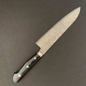 Gyuto knife, VG10 stainless steel, western handle, damascus finish - Kato - Kitchen Provisions