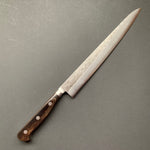 Sujihiki knife, Ginsan stainless steel, nashiji finish - Ohishi
