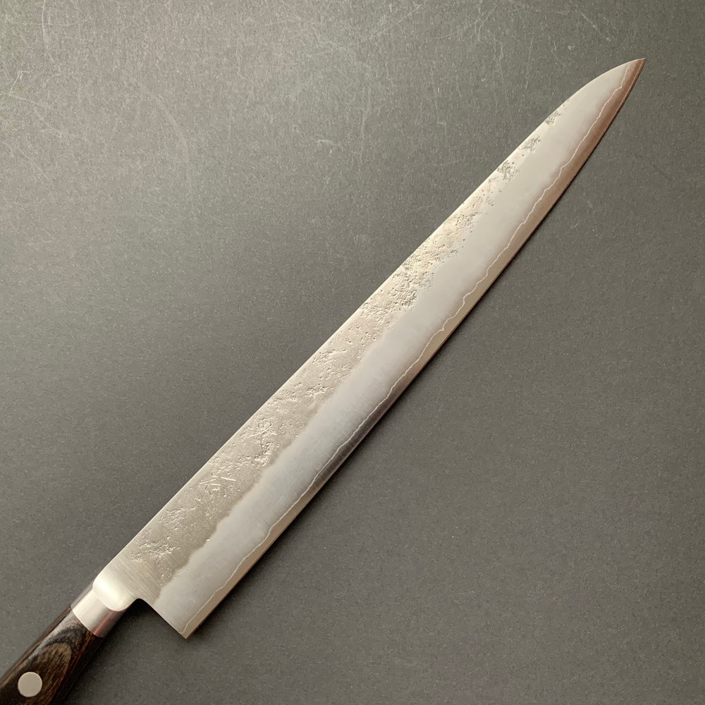 
            
                Load image into Gallery viewer, Sujihiki knife, Ginsan stainless steel, nashiji finish - Ohishi
            
        