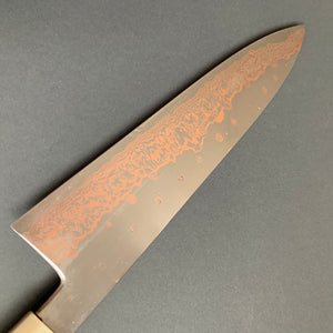 Gyuto knife, SLD steel, Rainbow Damascus finish, Yorokobi range - Hatsukokoro