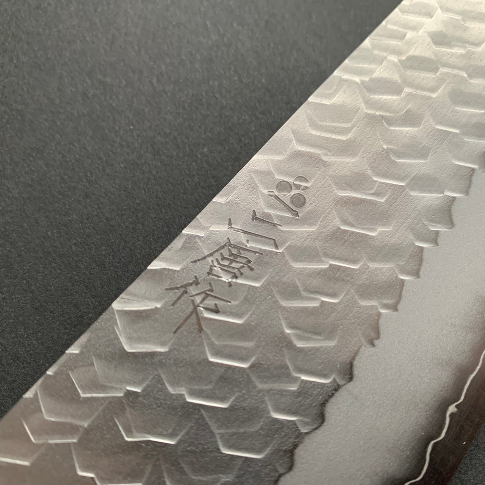 Santoku knife, SG2 powder steel, Tsuchime finish - Nigara
