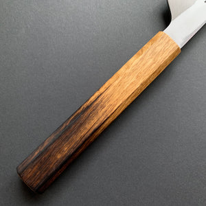 Sakimaru Yanagiba knife, Aogami 2 carbon steel with iron cladding, Kurouchi and Tsuchime finish, Homura series - Sakai Takayuki