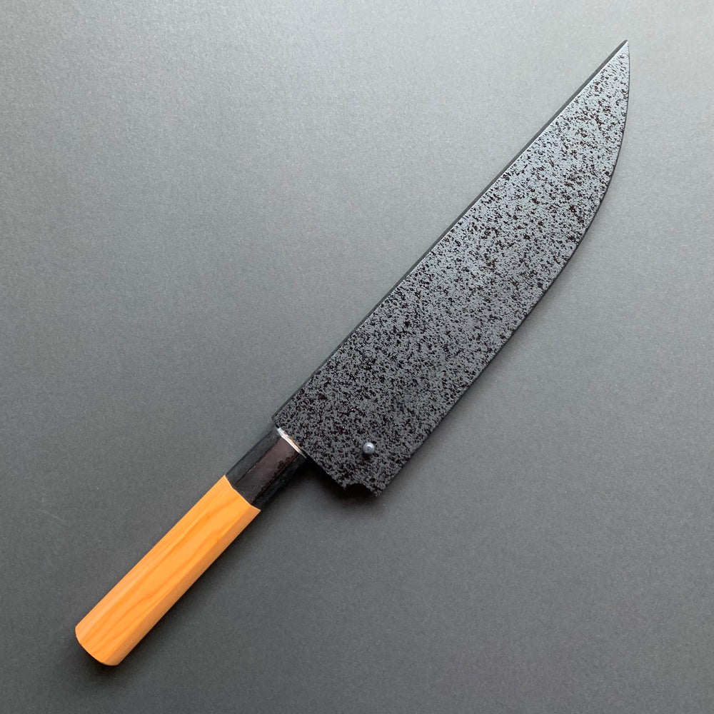 Kogetsu Gyuto knife, Aogami 2 carbon steel with iron cladding, Kasumi finish, Homura series - Sakai Takayuki