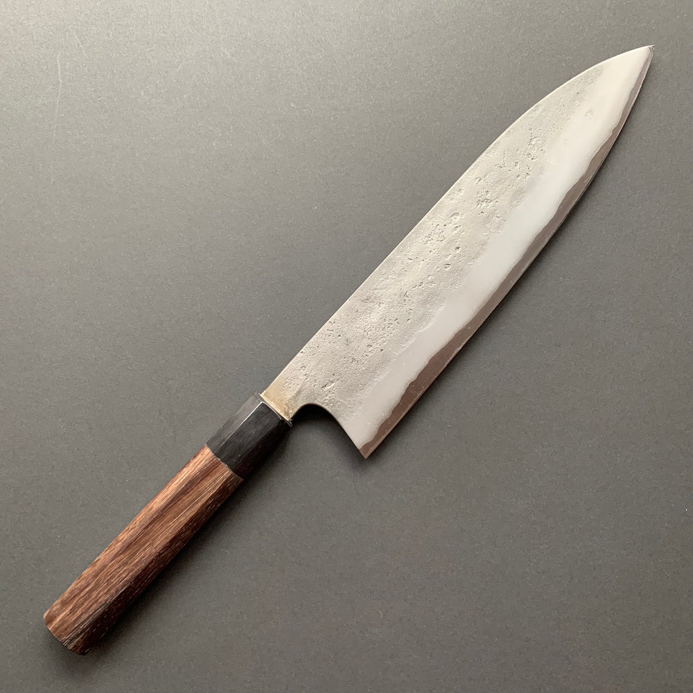 Gyuto knife, Aogami 2, stainless steel clad, Nashiji finish - Matsubara